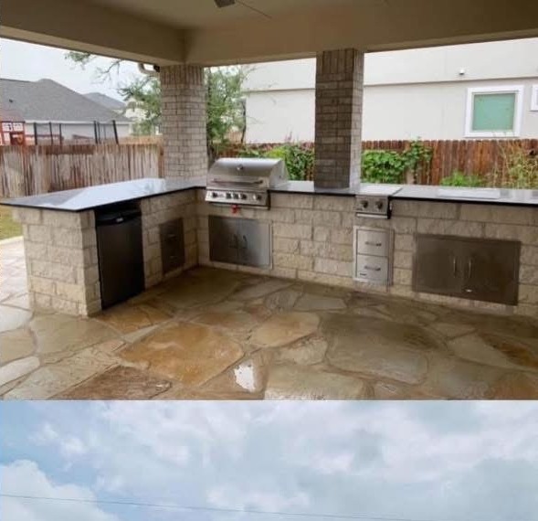 Outdoor kitchen
