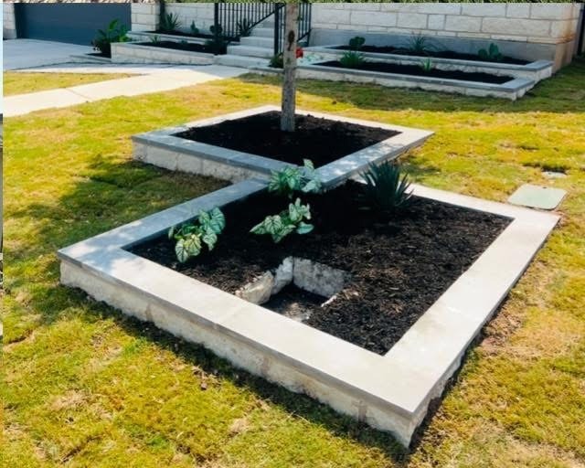 Planter bed and plant installation